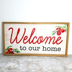 🏷 Ashland • Welcome to Our Home Sign